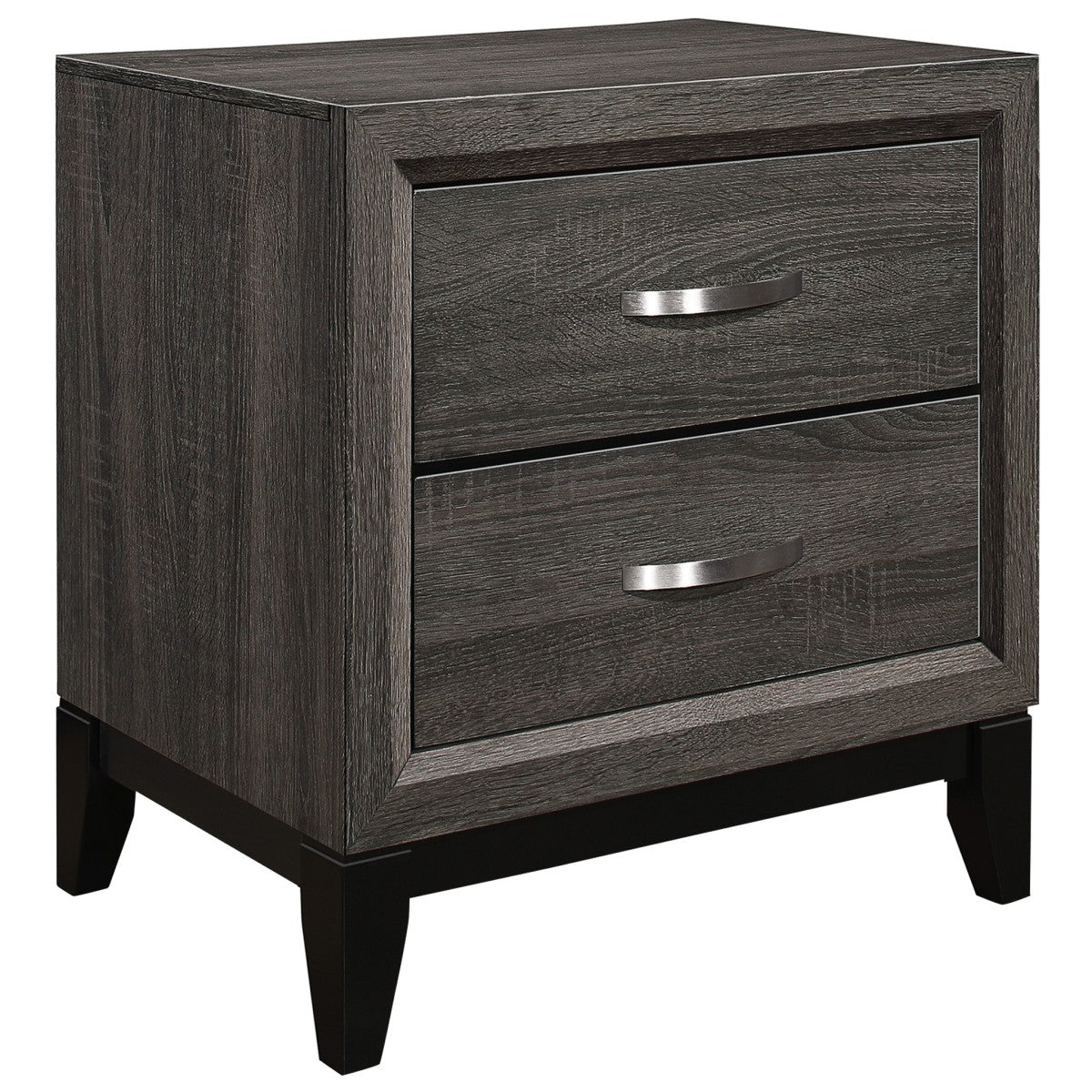 Table de Chevet Collection Davi | Gris Foncé | 4-5461