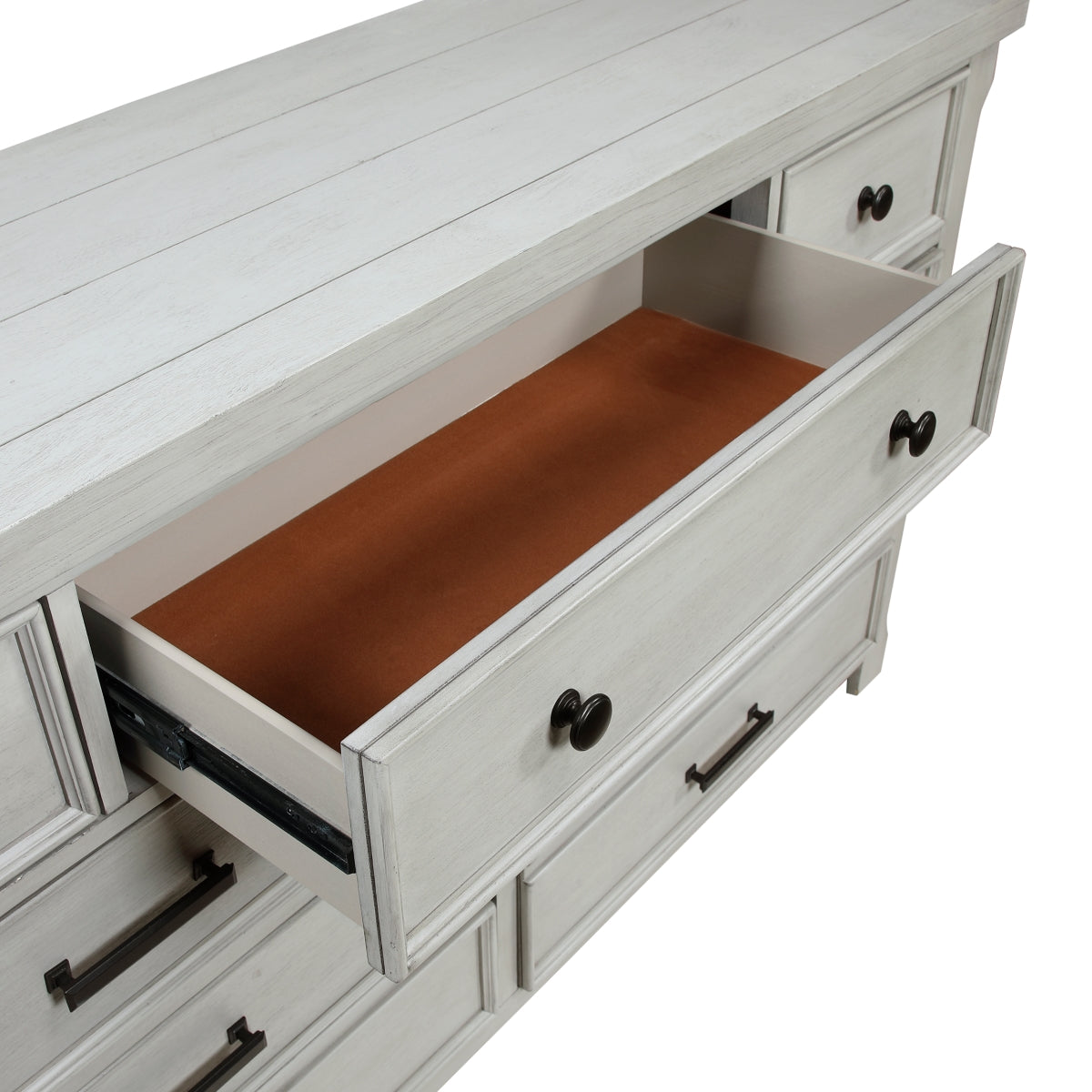 Commode 9 Tiroirs | Gris Clair | 5-7331