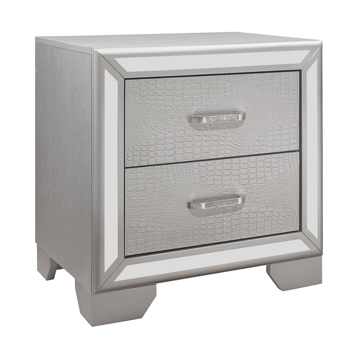 Table de Chevet Collection Aveline | Gris | 4-VS8241