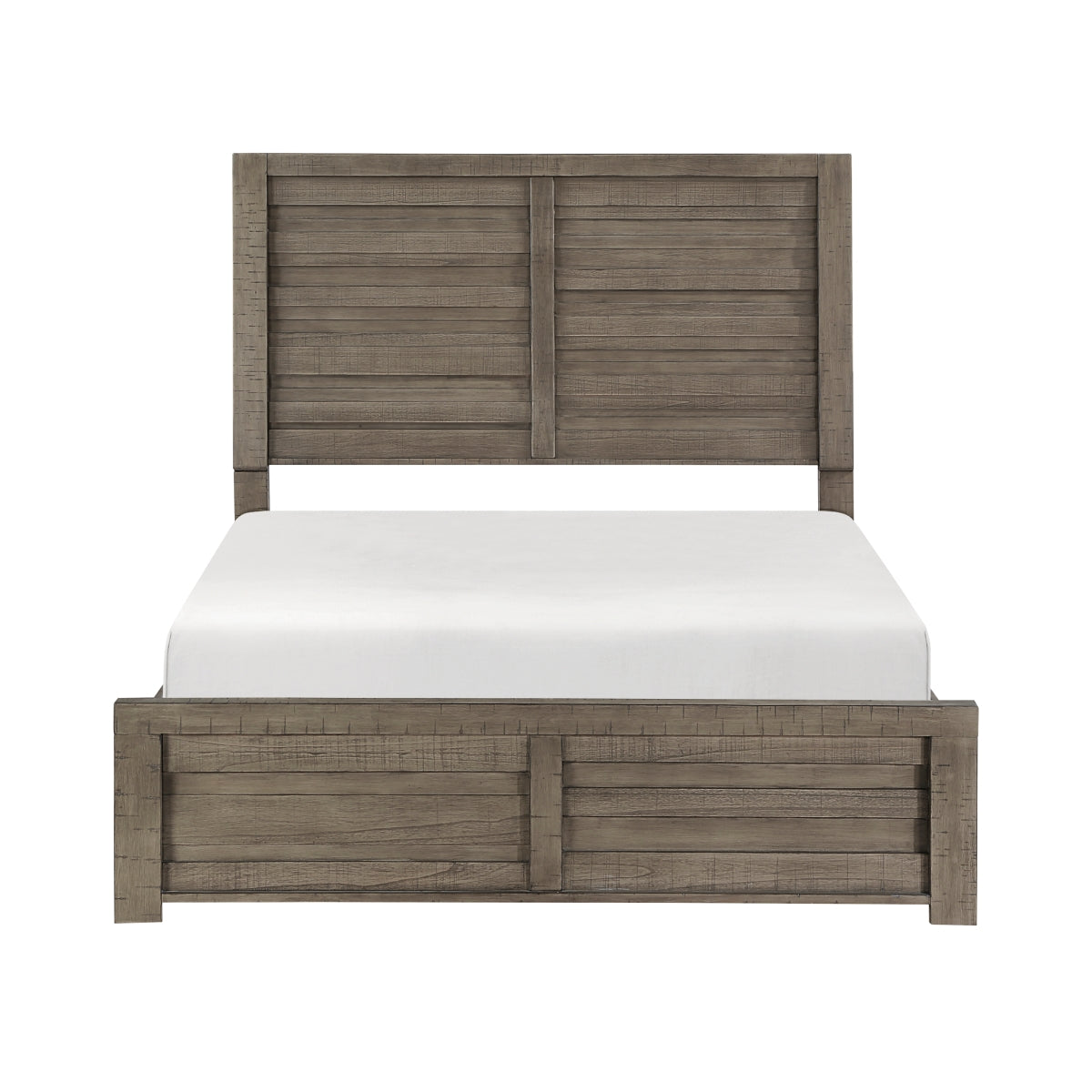Lit Queen Complet Longview | Gris | 1-YG8941