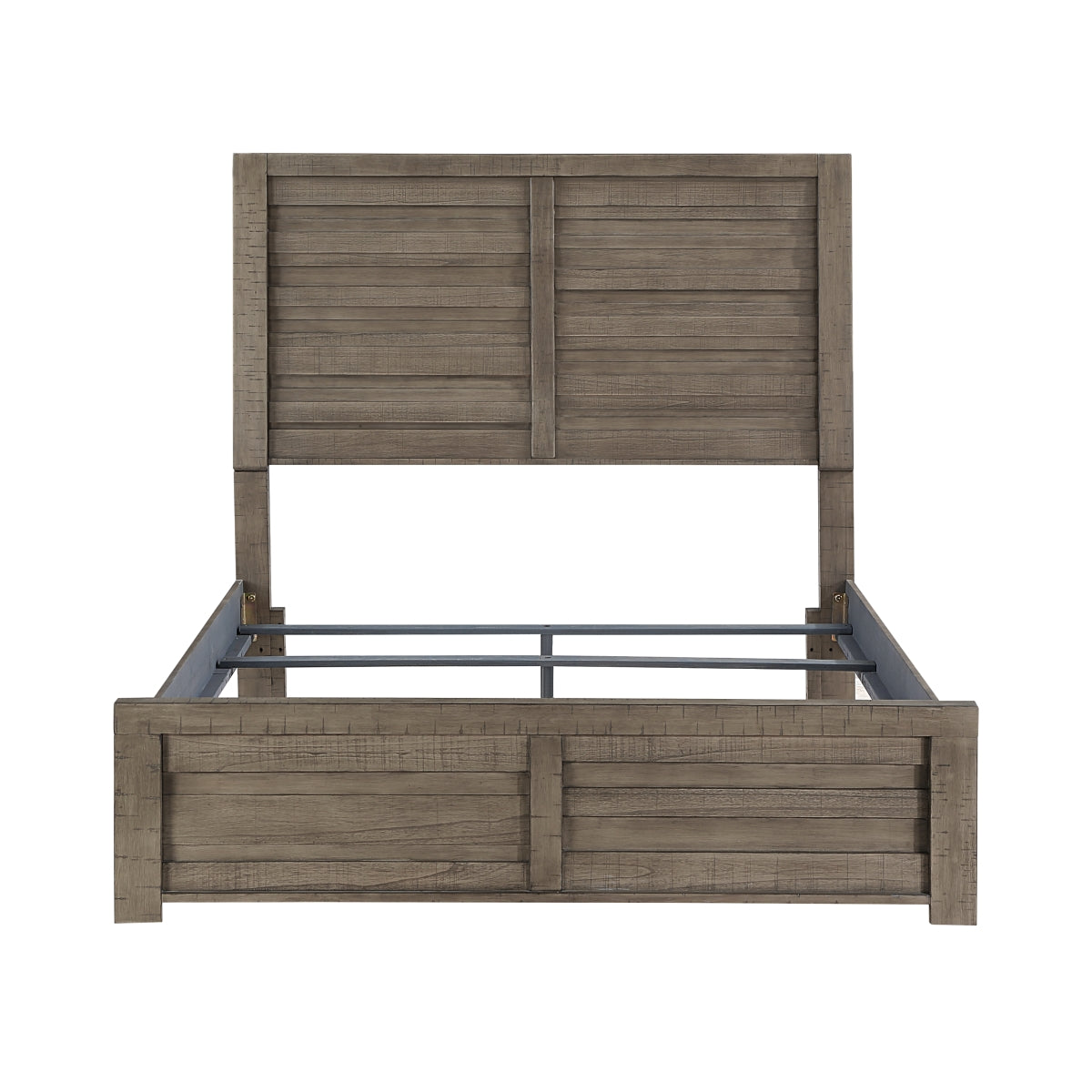 Lit Queen Complet Longview | Gris | 1-YG8941