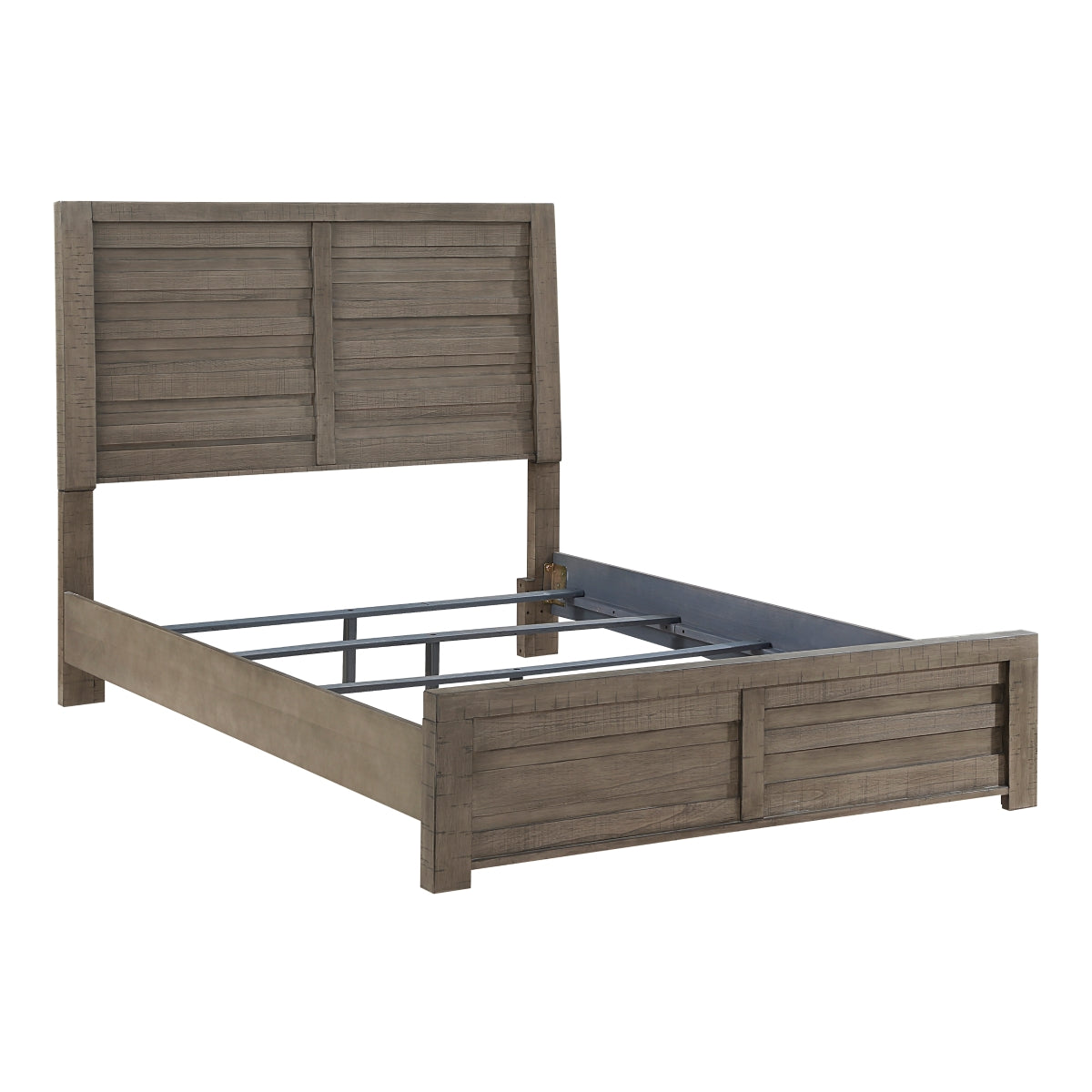 Lit Queen Complet Longview | Gris | 1-YG8941