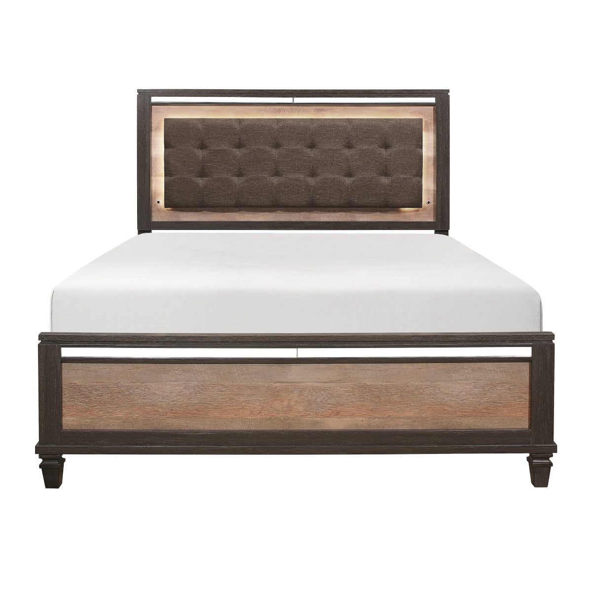 Lit Queen Complet Danridge | Marron Espresso | 1-8151