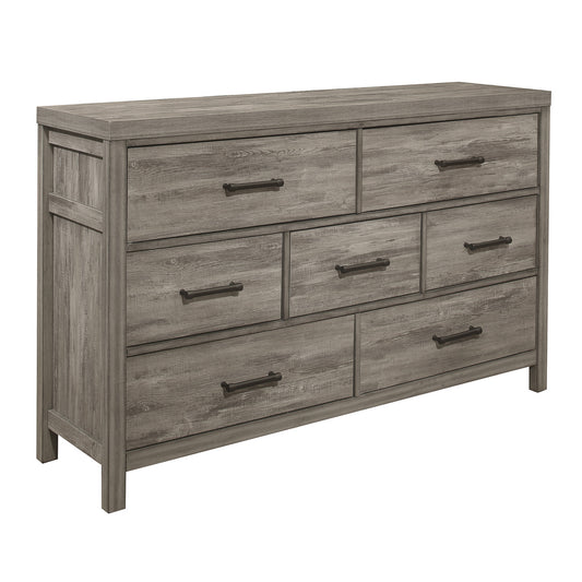 Commode 7 Tiroirs Bainbridge | Gris Rustique | 5-6251