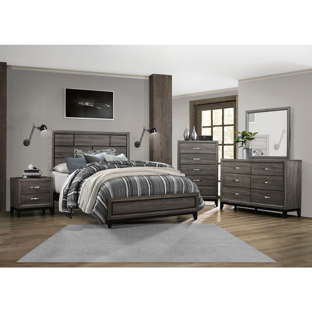 Mirroir Collection Davi | Gris | 6-5461