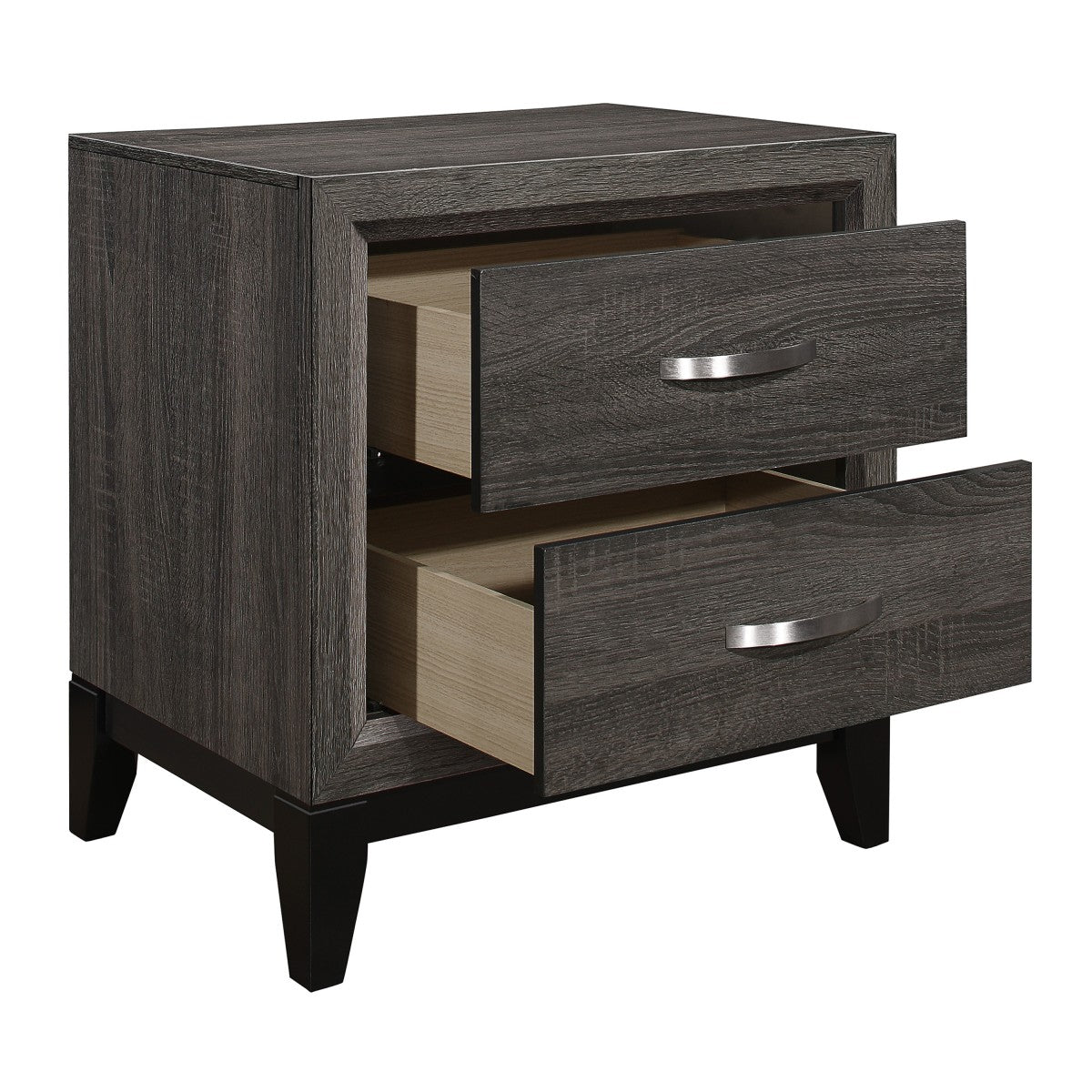 Table de Chevet Collection Davi | Gris Foncé | 4-5461