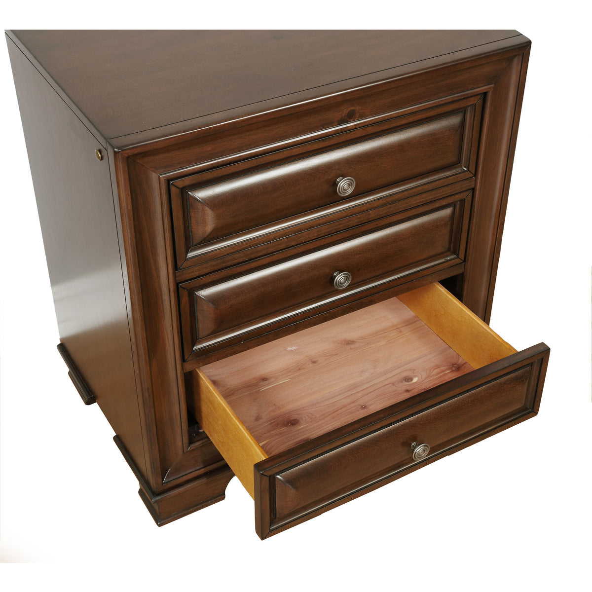 Table de Chevet Collection Milton | Marron Cerise | 4-1071