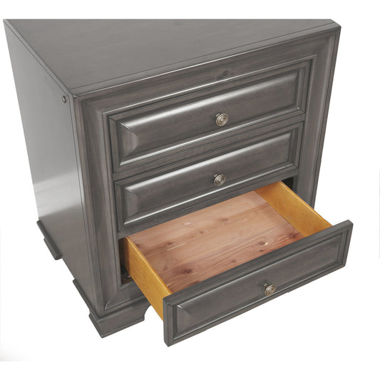 Table de Chevet Collection Milton | Gris | 4-YG1071