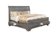 Lit Queen Complet Milton | Bois Gris | QY1071