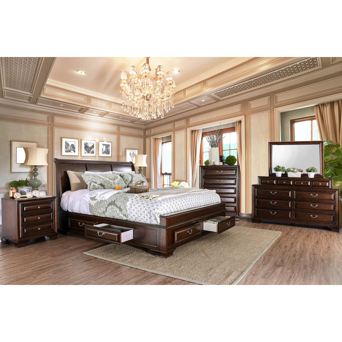 Mirroir Collection Milton | Marron Cerise | 6-1071