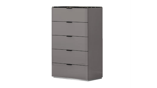 Hannah / Ensemble de Chambre à Coucher / 6 morceaux / Gris