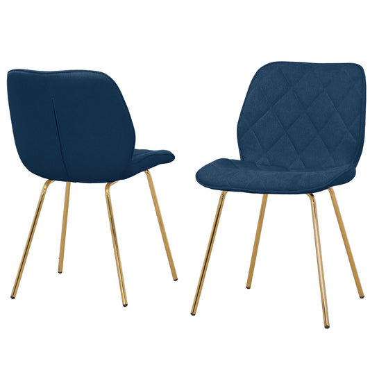 Chaise de Cuisine Odelia / 2 Chaises / Bleu