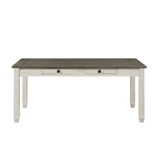 Table de Cuisine- 72'' / Bois Blanc Antique / MA5627NW-72