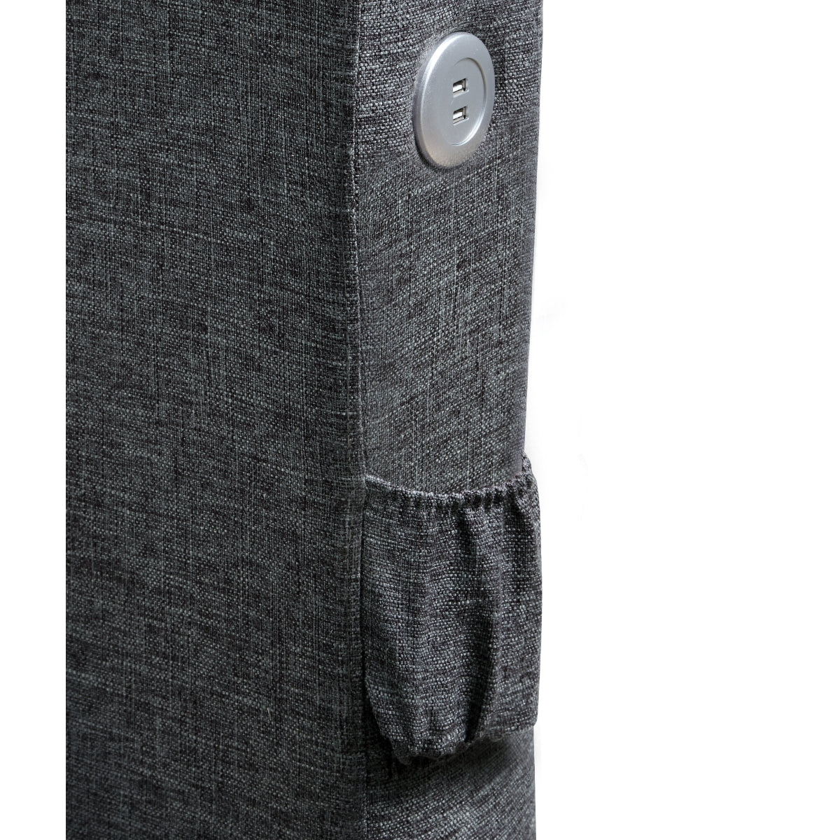 Lit Queen Complet Tori | Gris Foncé | QGD2875