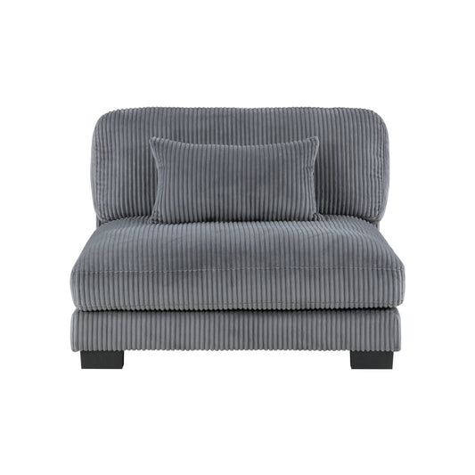 Traverse - Chaise Sans Bras Modulaire - Gris