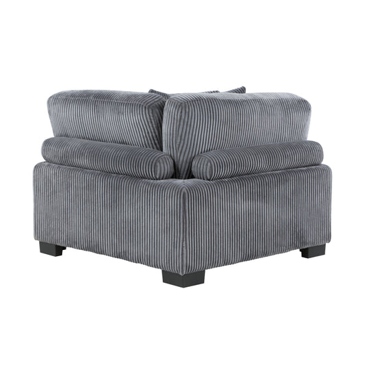 Traverse - Chaise en Coin Modulaire - Gris