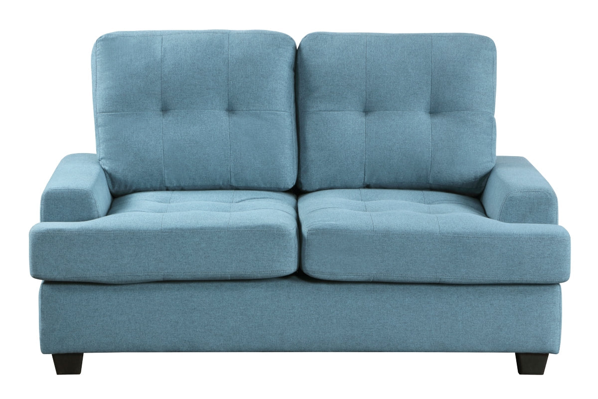 Ensemble de Sofa en Tissu Dunstan | Bleu | EUB7639