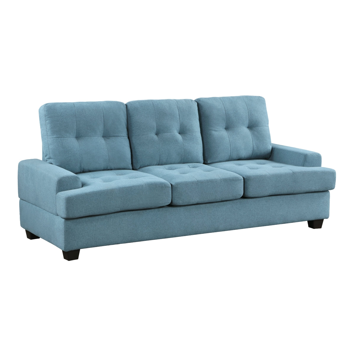 Ensemble de Sofa en Tissu Dunstan | Bleu | EUB7639