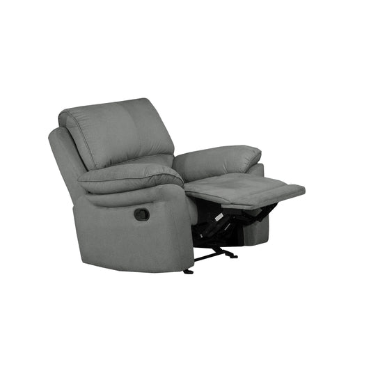 Chaise Manuelle Inclinable Double Inclinaison Russka | Gris | 1-YG13099