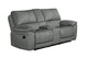 Causeuse Manuelle Inclinable Double Inclinaison Russka | Gris | 2-YG13099