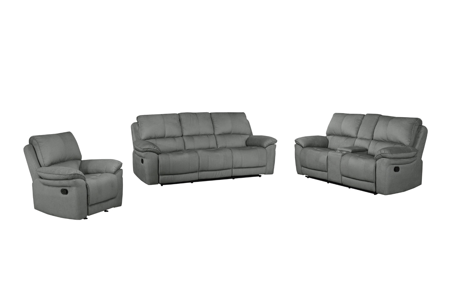 Ensemble de Sofa Inclinable Russka | Gris | CLSYG13099
