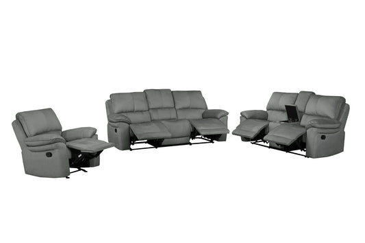 Ensemble de Sofa Inclinable Russka | Gris | CLSYG13099