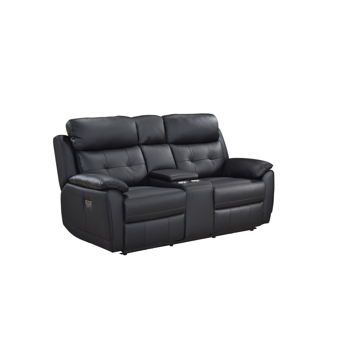 Ensemble de Sofa Électrique Inclinable Olivier | Noir | CLSKLBP23099