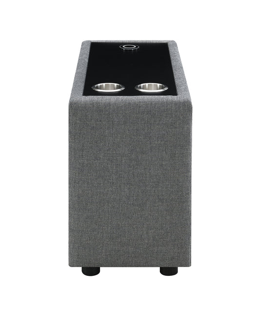 Console avec Porte Gobelets / Modulaire / Gris Foncé / MA99076