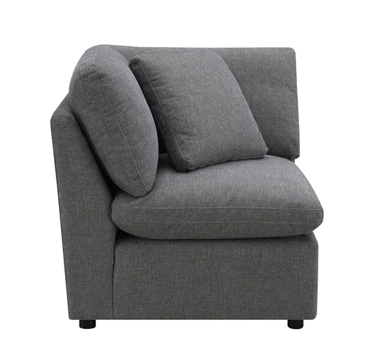 Chaise en Coin / Modulaire / Gris Foncé / MA99076