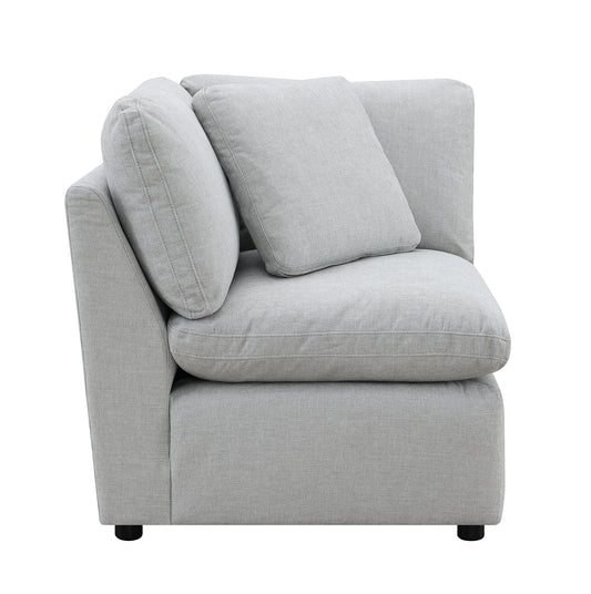 Chaise en Coin / Modulaire / Gris Pâle / MA99076