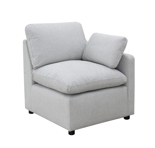 Chaise Latérale Droite / Modulaire / Gris Pâle / MA99076