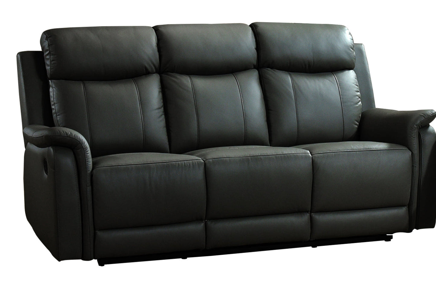 Sofa Inclinable/ Cuir Noir/ # MA99840