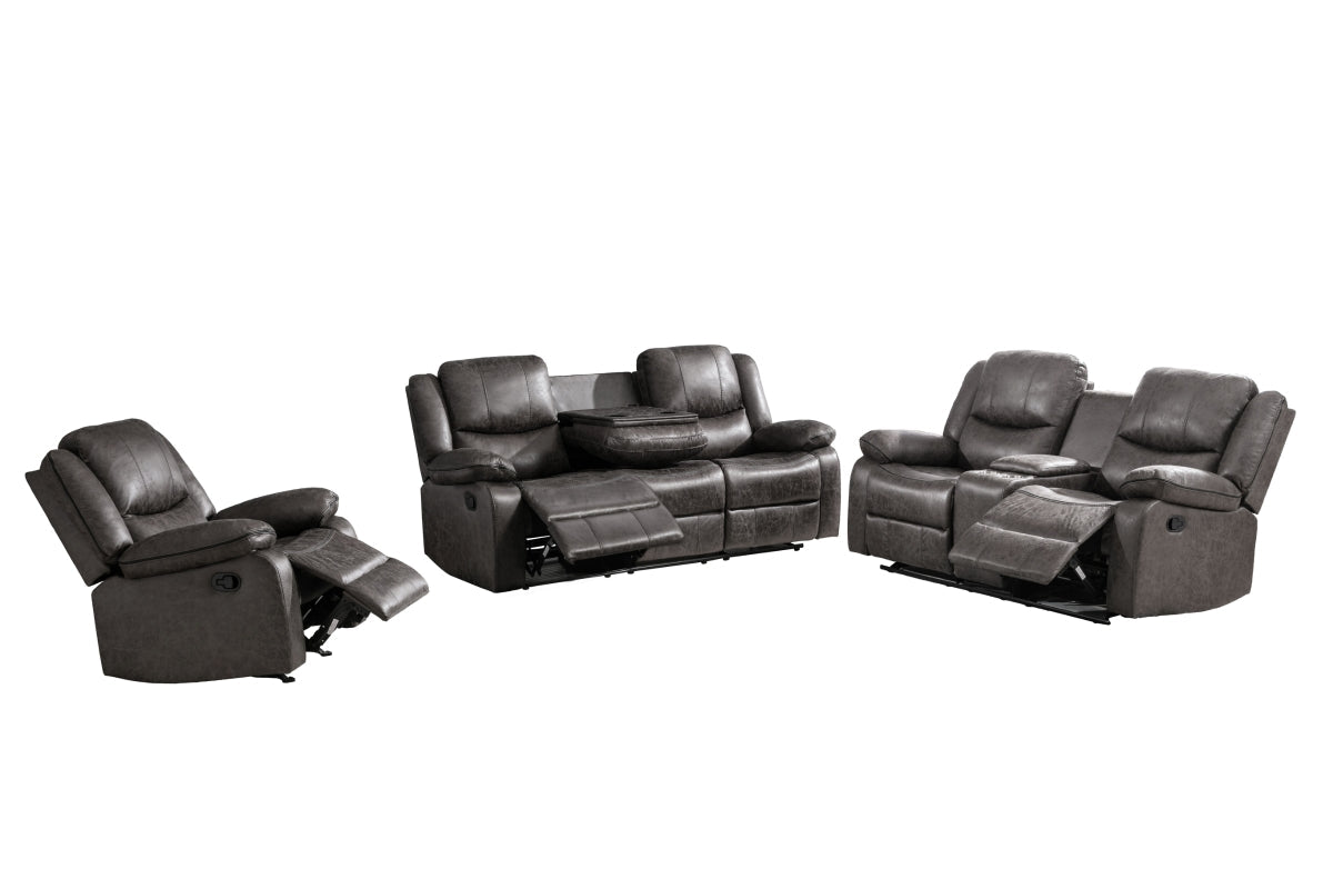 Ensemble de Sofa Inclinable | Gris | YRG49899