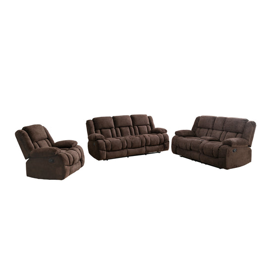 Ensemble de Sofa Inclinable Presley | Brun | WRB82999
