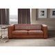 Ensemble de Sofa Salvador en Cuir Véritable | Chocolat Brun | CHC55999
