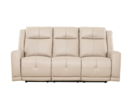 Sofa Inclinable Beige / Polyester / Igor
