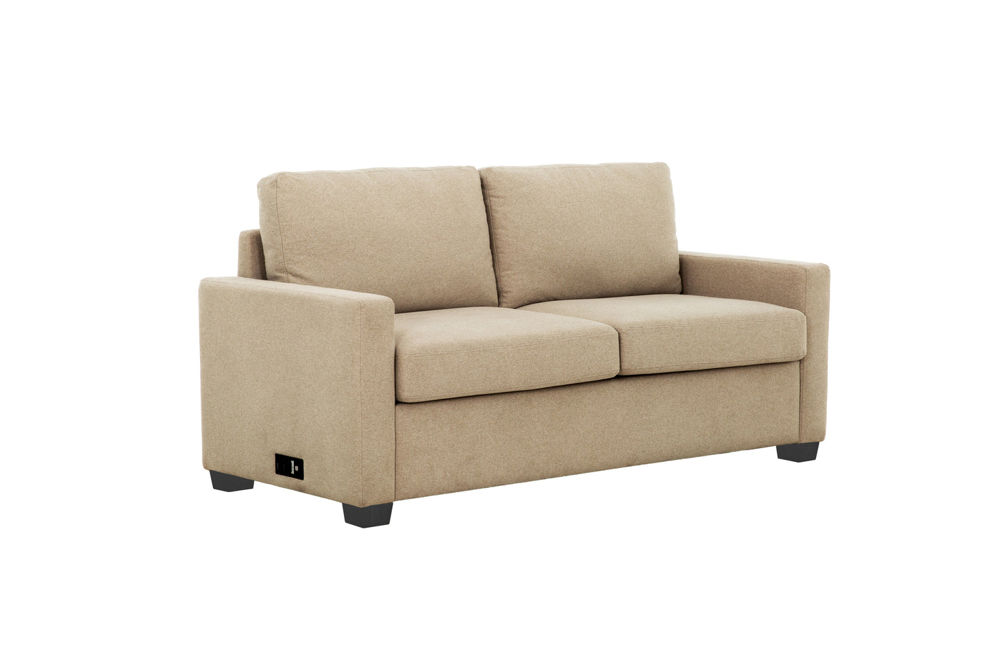 Causeuse Sofa-Lit Chico | Charbon | Beige |