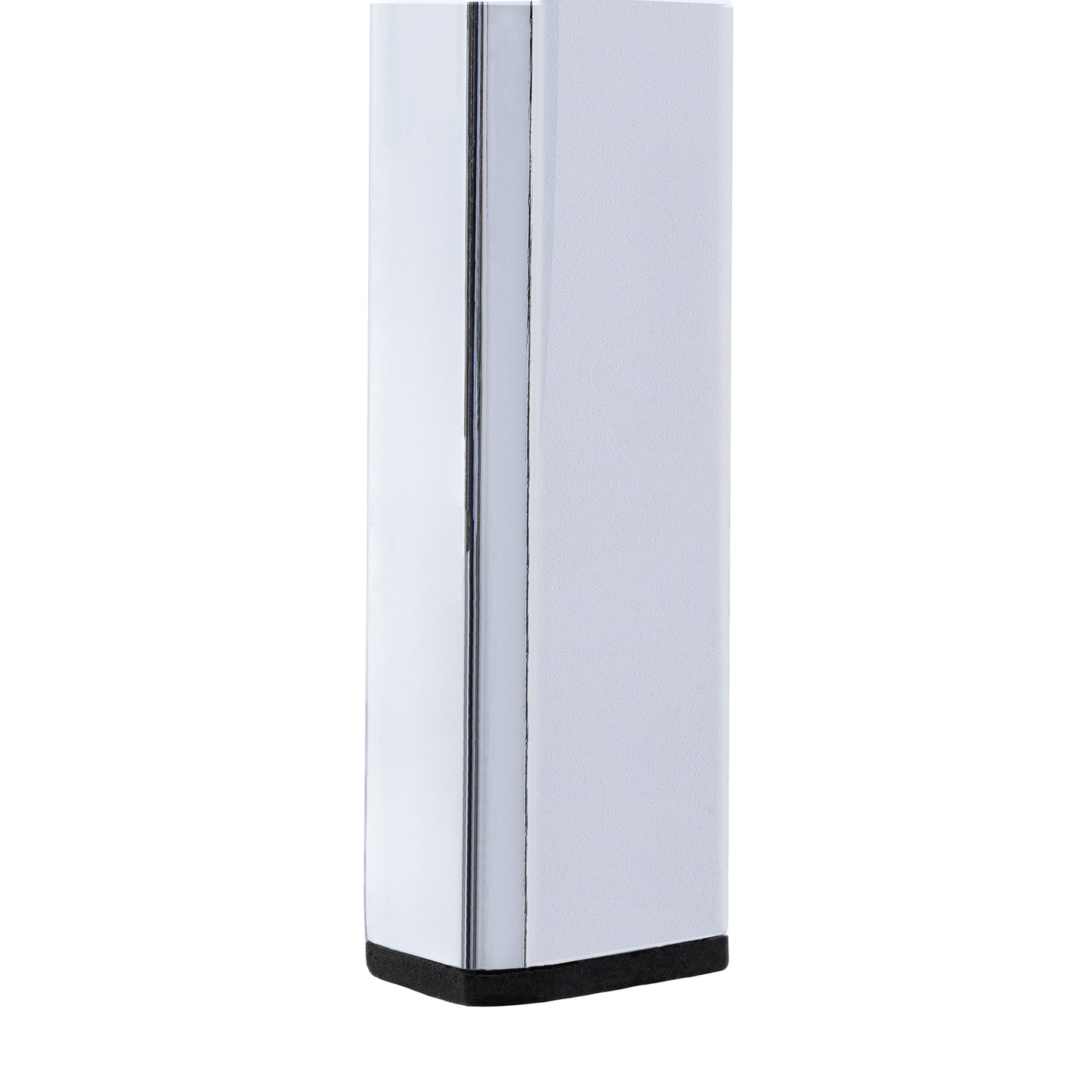 Table à manger - 32"X 48" / Blanc / Métal Chromé / #MO1041