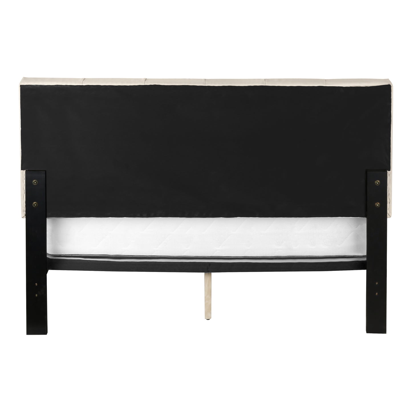 Lit Queen Complet / Tissu Beige / #MO5605
