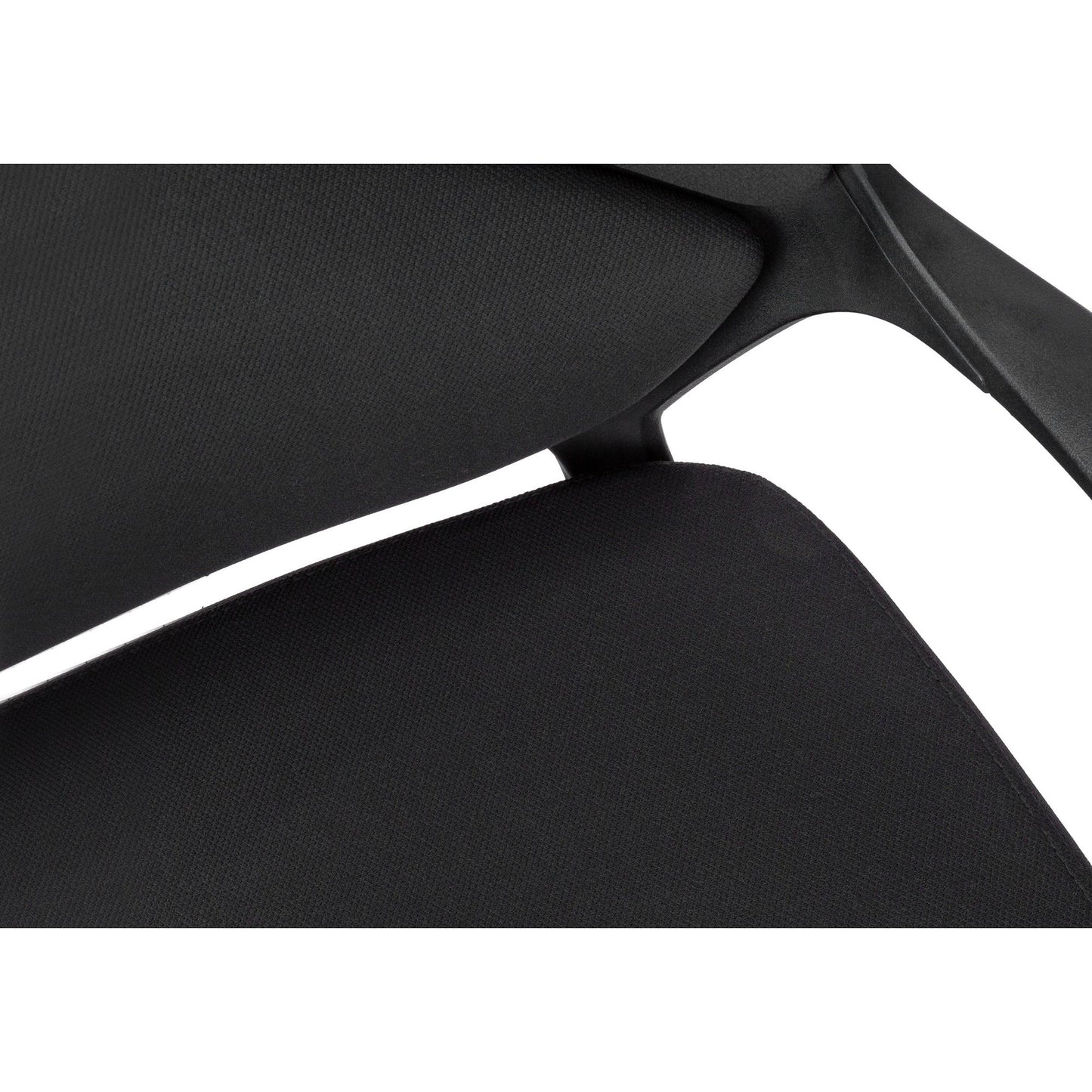 Chaise de Bureau - Noir / Tissu / Dossier Exécutif / #MO7272