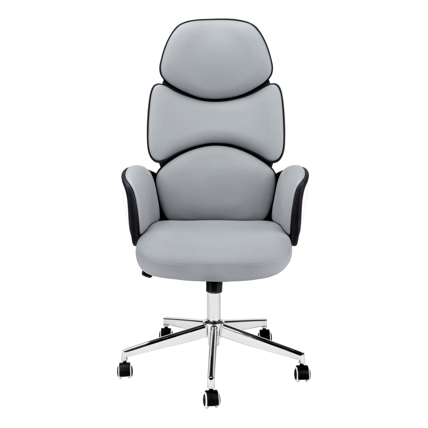 Chaise de Bureau -Simili-Cuir / Dossier Exécutif / #MO7322