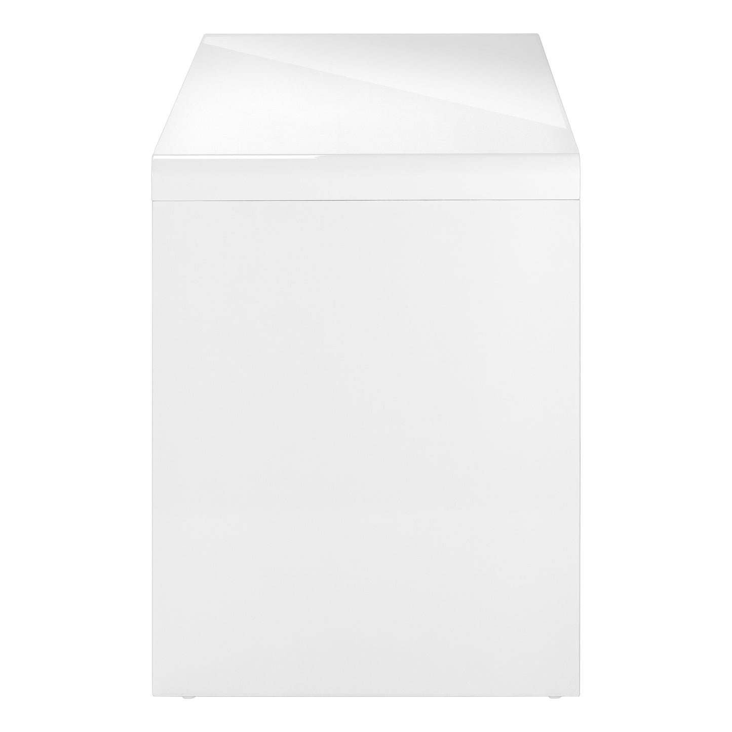 Bureau - 60"L / Blanc Lustré / Tiroir Coté Droite / Gauche / #MO7581