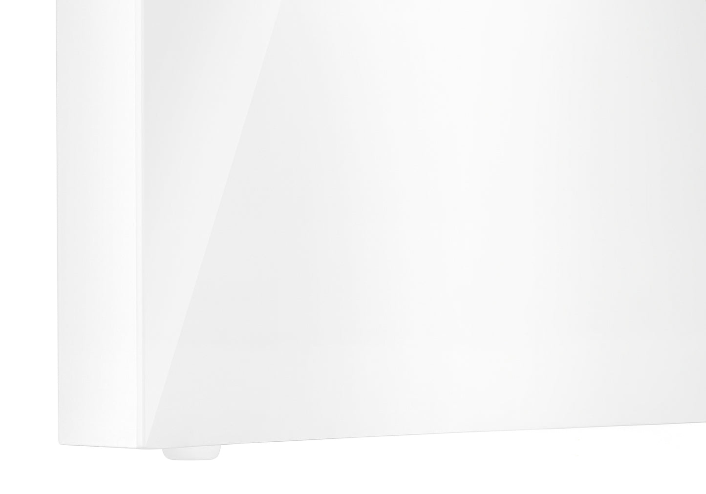 Bureau - 60"L / Blanc Lustré / Tiroir Coté Droite / Gauche / #MO7581