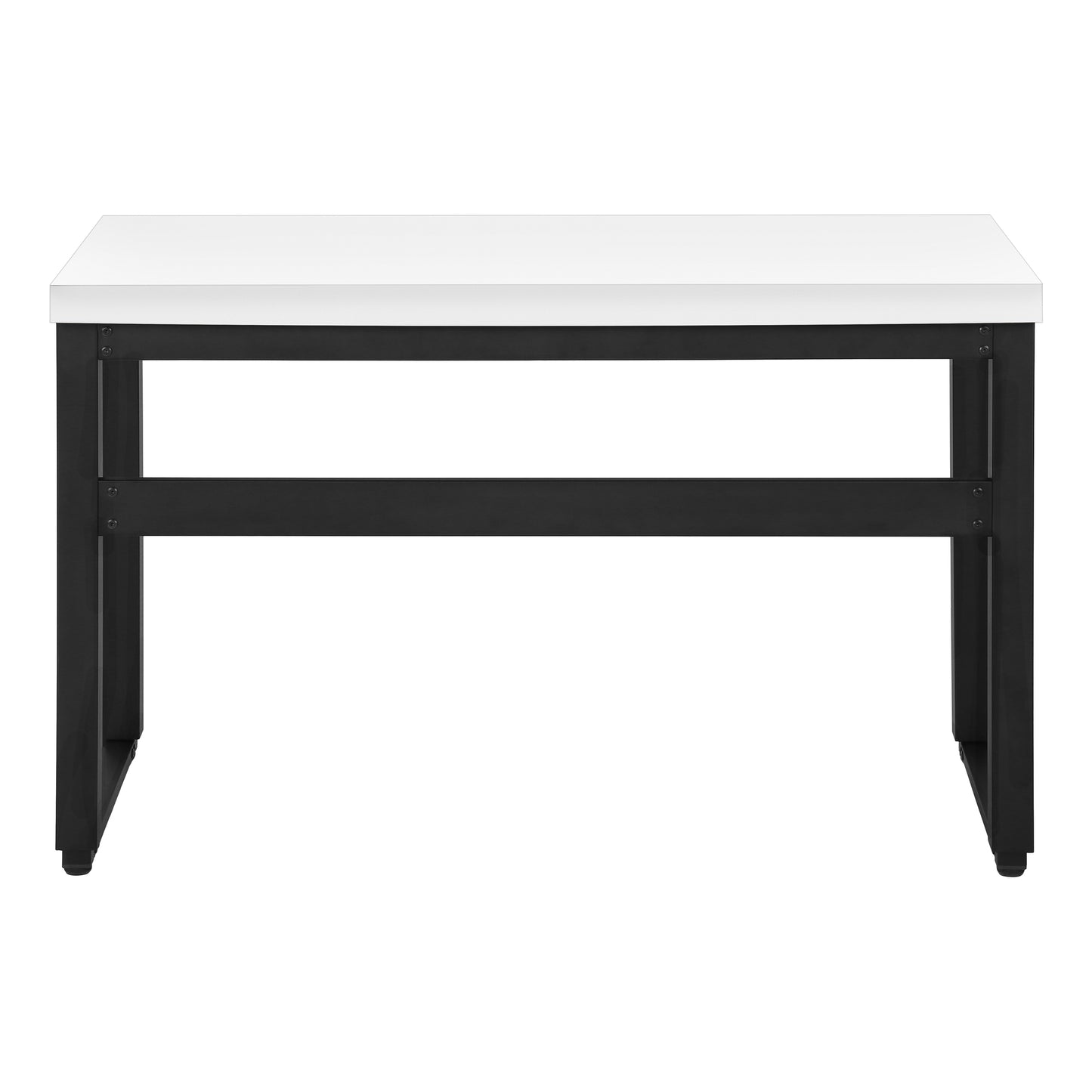 Bureau - 48"L / Hauteur Ajustable / Base Métal Noir / #MO7681