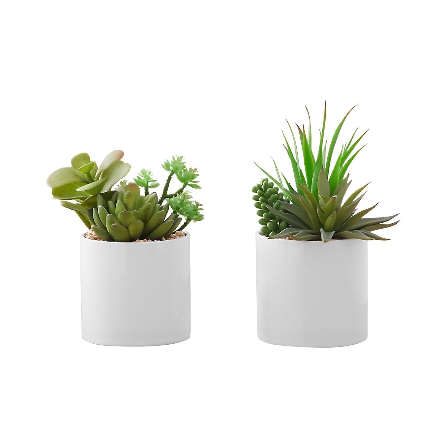 Plante Artificielle - 2MCX/7"H Pot Céramique 3" / #MO9588