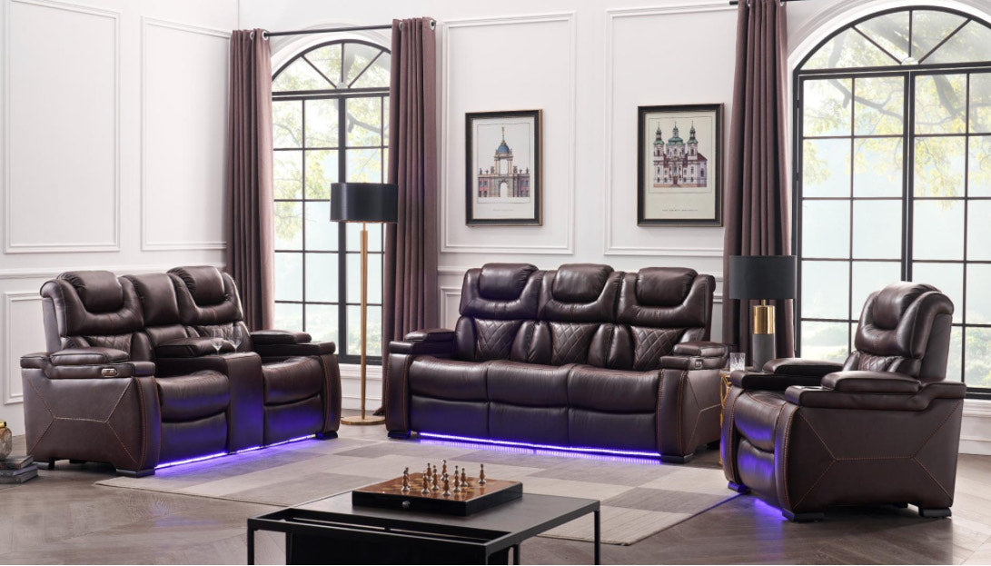 Causeuse Inclinable / Brun / Lexus