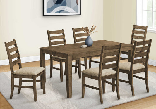 Table de Cuisine- 60'' / Bois Plaqué Brun Antique / MO1341