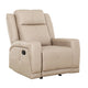Fauteuil Inclinable Beige / Polyester / Igor