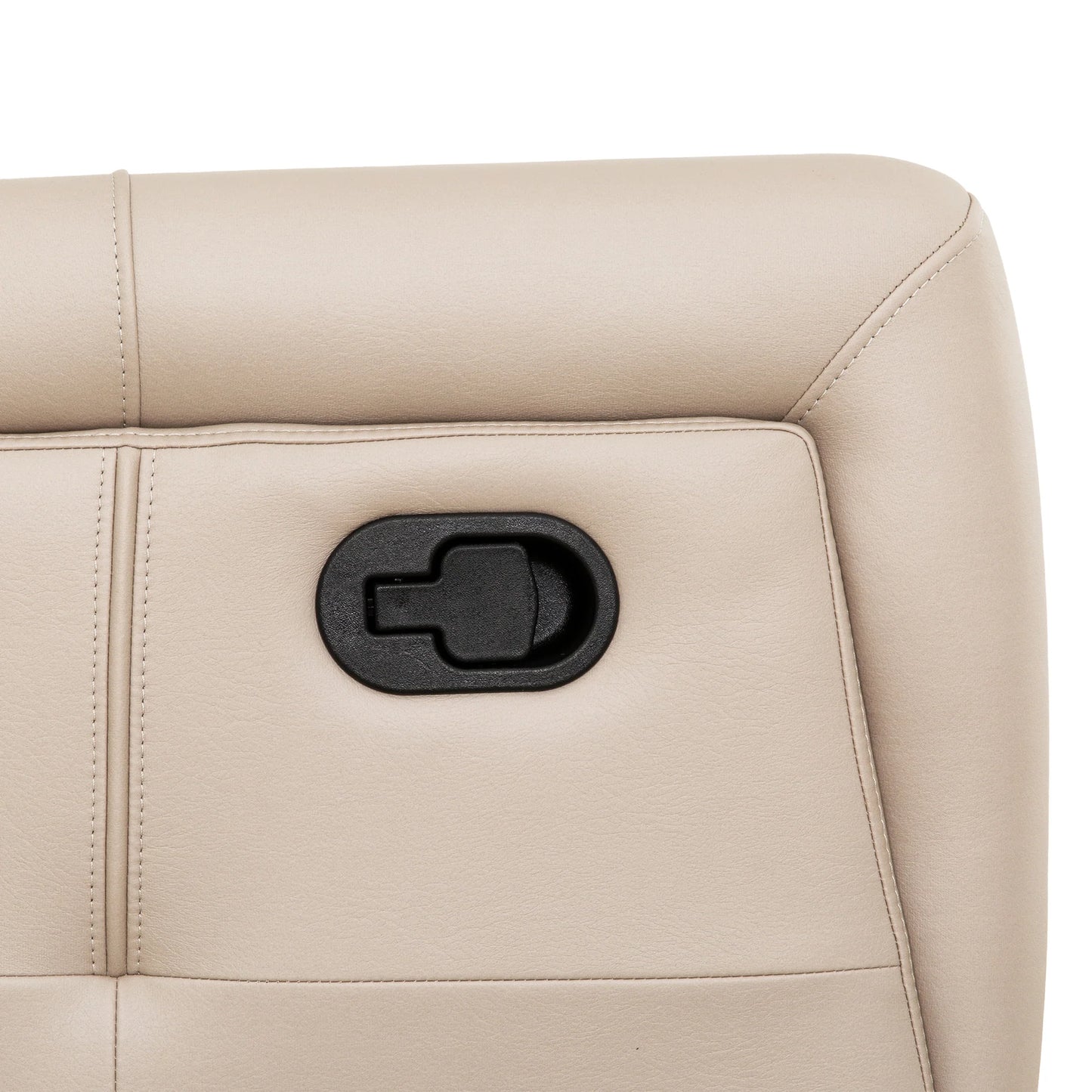 Sofa Inclinable Beige / Polyester / Igor