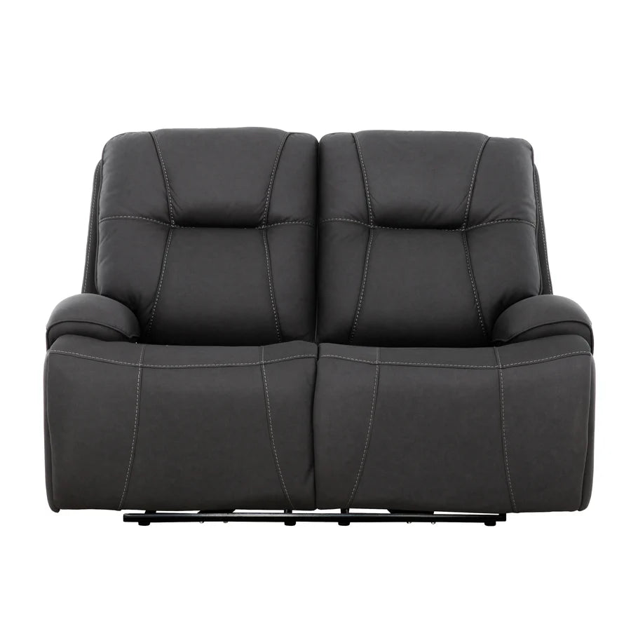 Causeuse Inclinable Charcoal / Électrique / Polyester / Kirke